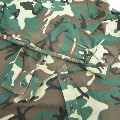 VINTAGE衣料 | ヴィンテージイリョウ USA製/DEERSKIN/ﾊﾝﾃｨﾝｸﾞﾈﾙｼｬﾂ 長袖シャツ カーキ サイズ：L【瀬戸大橋店】