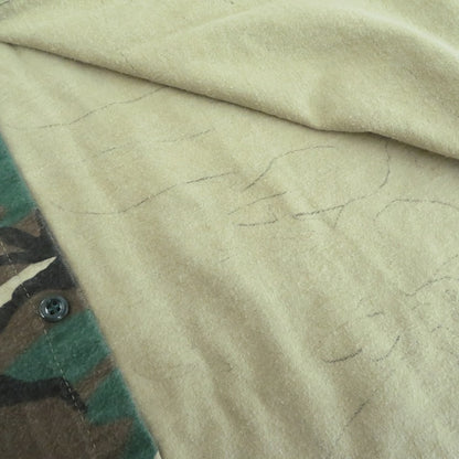 VINTAGE衣料 | ヴィンテージイリョウ USA製/DEERSKIN/ﾊﾝﾃｨﾝｸﾞﾈﾙｼｬﾂ 長袖シャツ カーキ サイズ：L【瀬戸大橋店】