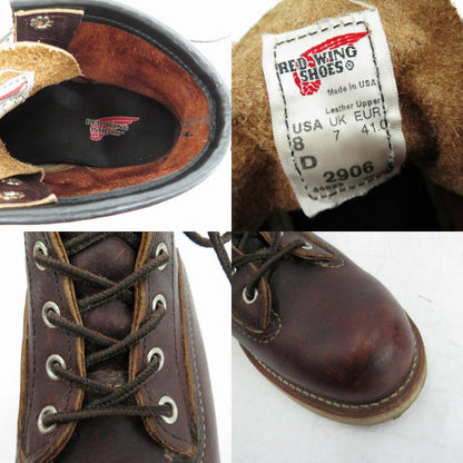 RED WING | レッドウィング ﾗｲﾝﾏﾝ ブーツ 2906 ブラウン 26cm【瀬戸大橋店】