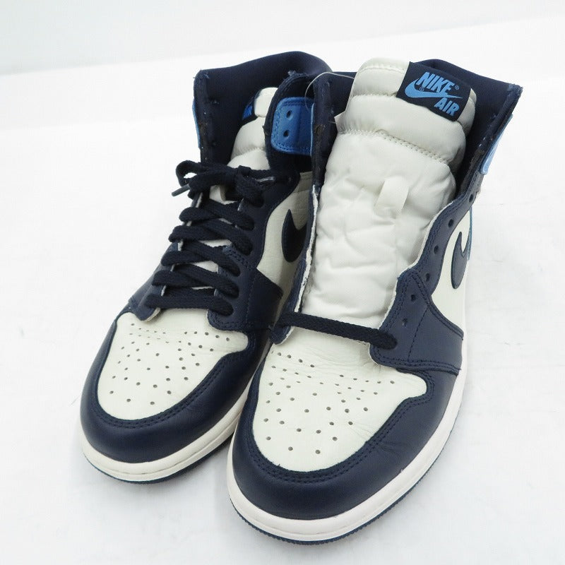 NIKE | ナイキ Obsidian/University Blue スニーカー 555088-140 エアジョーダン ブルー 28cm【瀬戸大橋店】