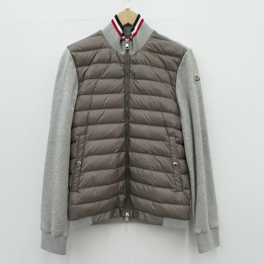 MONCLER | モンクレール MAGLIA CARDIGAN ダウンジャケット グレー サイズ：S【瀬戸大橋店】