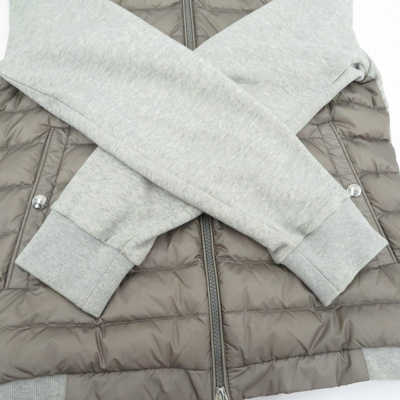 MONCLER | モンクレール MAGLIA CARDIGAN ダウンジャケット グレー サイズ：S【瀬戸大橋店】