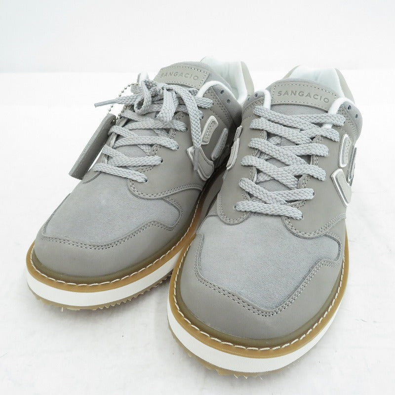Sangacio | サンガッチョ にゅ~ずCREPE/GRAY スニーカー グレー 26.5cm【瀬戸大橋店】