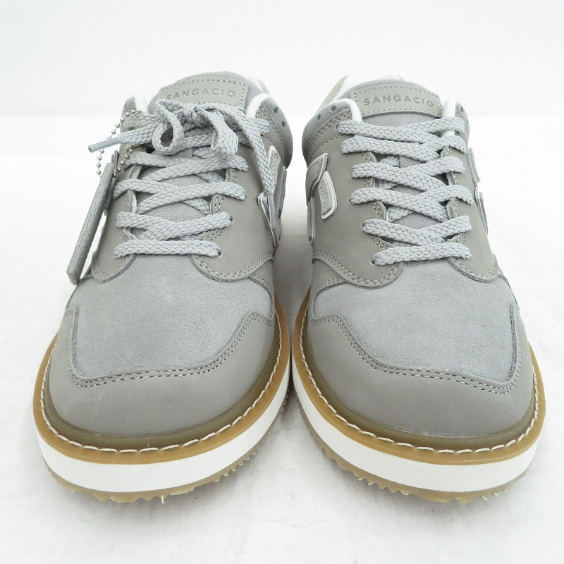 Sangacio | サンガッチョ にゅ~ずCREPE/GRAY スニーカー グレー 26.5cm【瀬戸大橋店】