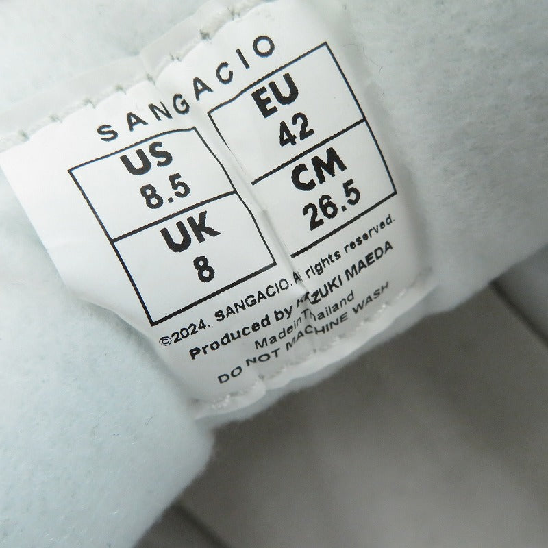 Sangacio | サンガッチョ にゅ~ずCREPE/GRAY スニーカー グレー 26.5cm【瀬戸大橋店】