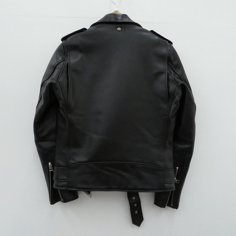 schott | ショット 613UST ONESTAR TALL レザー 7823950084 ブラック サイズ：36【瀬戸大橋店】