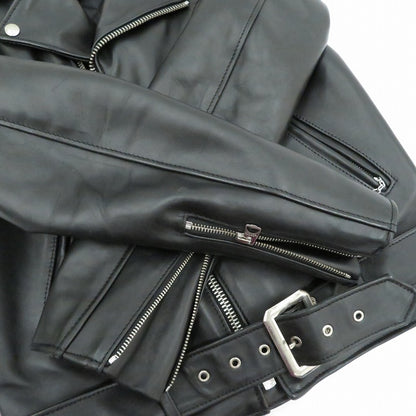 schott | ショット 613UST ONESTAR TALL レザー 7823950084 ブラック サイズ：36【瀬戸大橋店】