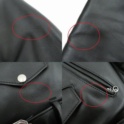 schott | ショット 613UST ONESTAR TALL レザー 7823950084 ブラック サイズ：36【瀬戸大橋店】
