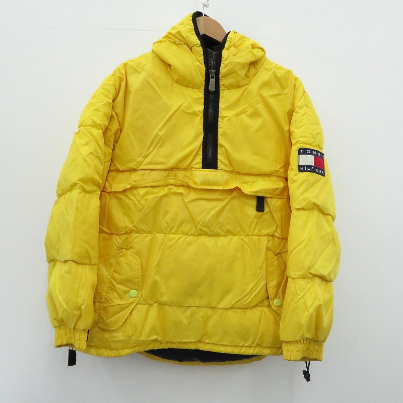 TOMMY HILFIGER | トミーヒルフィガー アノラックダウン ダウンジャケット イエロー サイズ：XL【瀬戸大橋店】