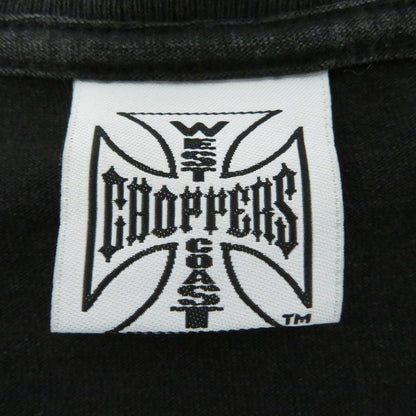 WEST COAST CHOPPERS | ウエストコーストチョッパーズ 両面イーグルプリントL/S TEE 長袖Ｔシャツ ブラック サイズ：L【瀬戸大橋店】