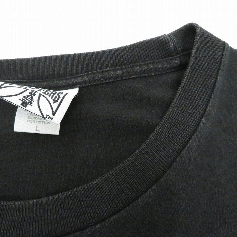 WEST COAST CHOPPERS | ウエストコーストチョッパーズ 両面イーグルプリントL/S TEE 長袖Ｔシャツ ブラック サイズ：L【瀬戸大橋店】