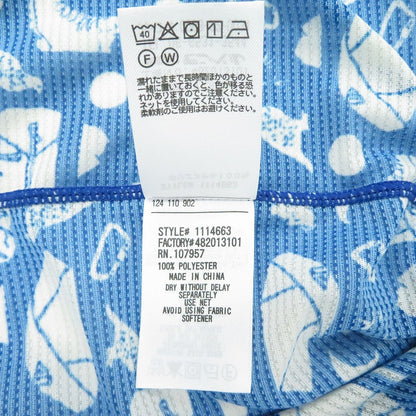 mont-bell | モンベル クールメッシュ アロハシャツ 半袖シャツ 1114663 ブルー サイズ：M【瀬戸大橋店】