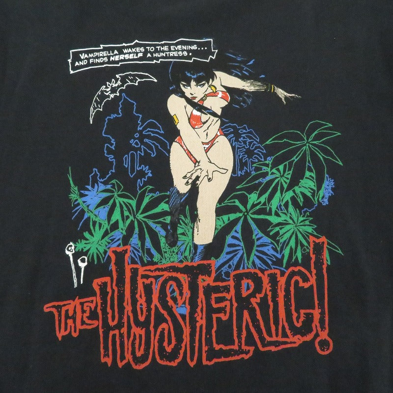 HYSTERIC GLAMOUR | ヒステリックグラマー スウェット 02223CS14 ブラック サイズ：L【瀬戸大橋店】