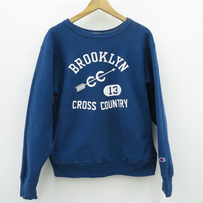 Champion | チャンピオン brooklyn cross country スウェット ネイビー サイズ：XL【瀬戸大橋店】