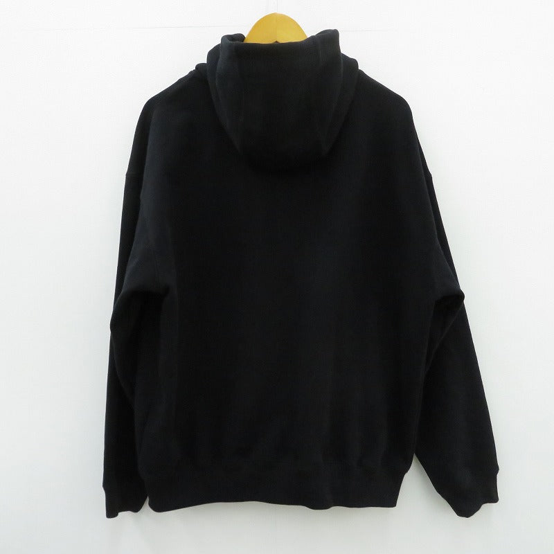 HUF | ハフ eightynine FULL ZIP HOODIE パーカー FL80098HO25 ブラック サイズ：L【瀬戸大橋店】