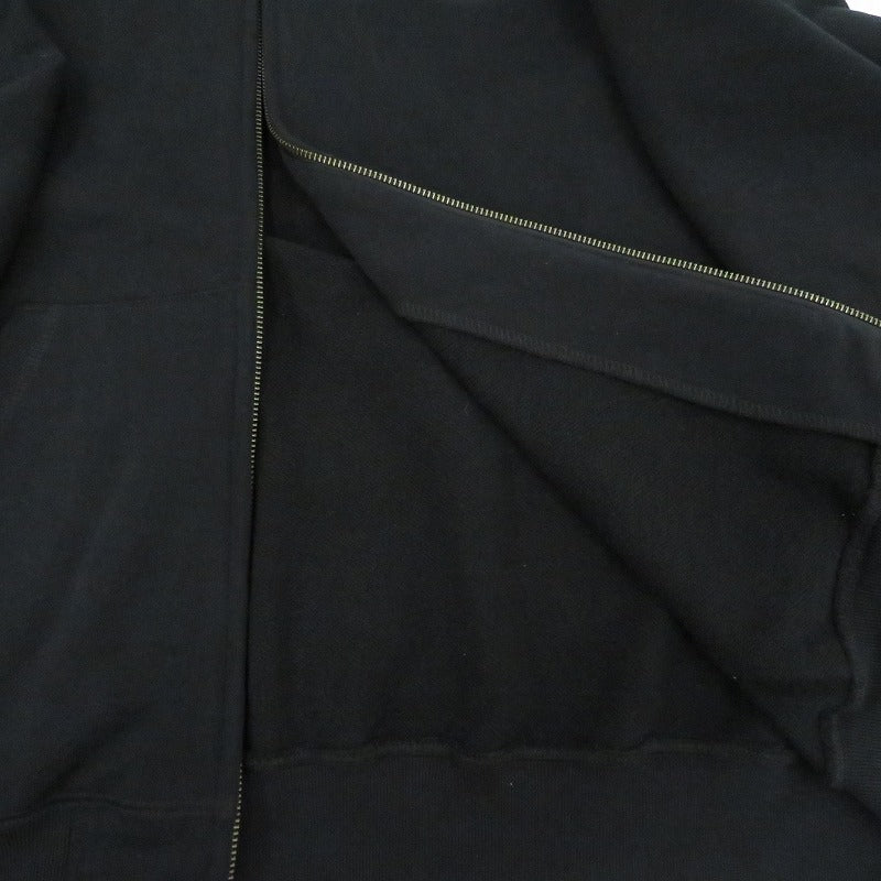 HUF | ハフ eightynine FULL ZIP HOODIE パーカー FL80098HO25 ブラック サイズ：L【瀬戸大橋店】