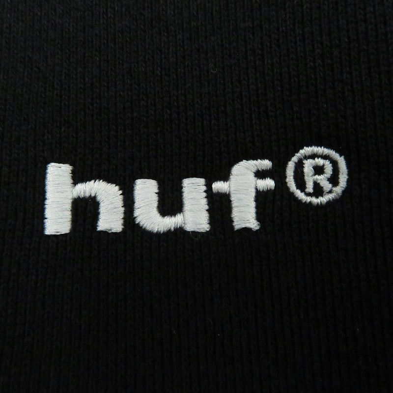 HUF | ハフ eightynine FULL ZIP HOODIE パーカー FL80098HO25 ブラック サイズ：L【瀬戸大橋店】