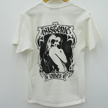 HYSTERIC GLAMOUR | ヒステリックグラマー HYSTERIC VIBES 半袖Ｔシャツ ホワイト サイズ：M【瀬戸大橋店】