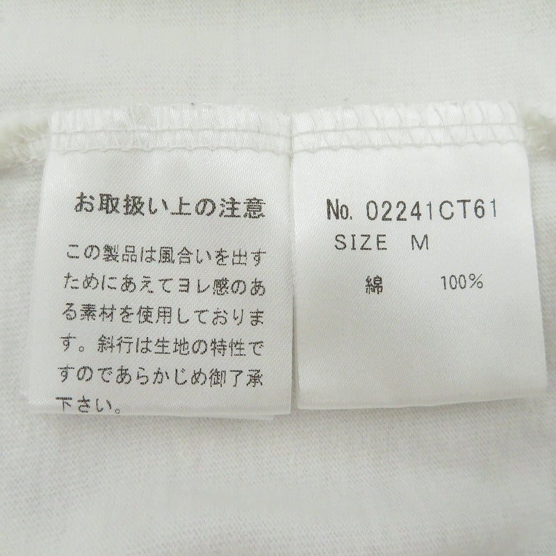 HYSTERIC GLAMOUR | ヒステリックグラマー HYSTERIC VIBES 半袖Ｔシャツ ホワイト サイズ：M【瀬戸大橋店】