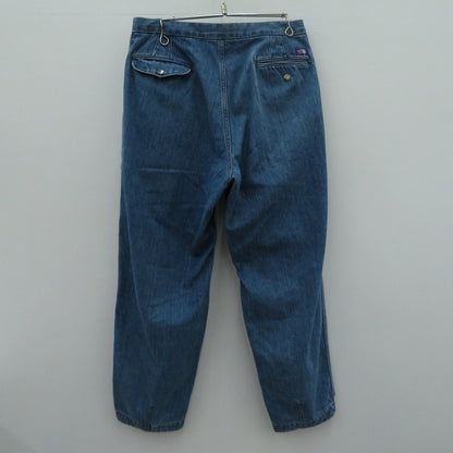THE NORTH FACE PURPLE LABEL | ザノースフェイスパープルレーベル Denim Wide Tapered Pants デニムパンツ NT5311N ブルー サイズ：30【瀬戸大橋店】