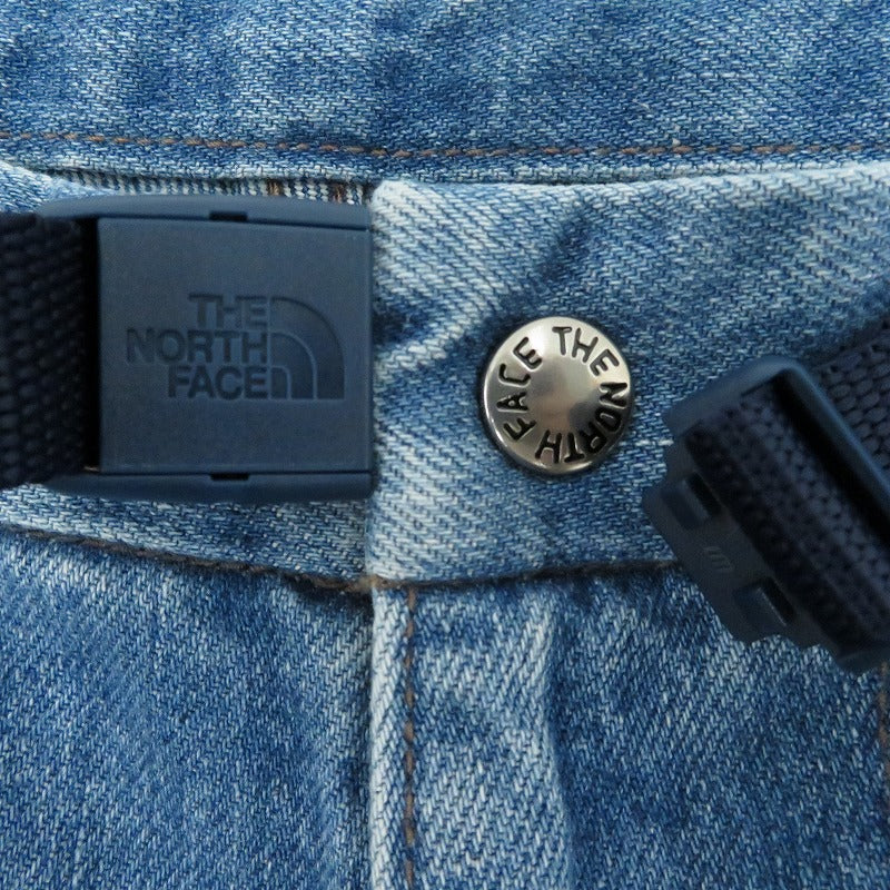 THE NORTH FACE PURPLE LABEL | ザノースフェイスパープルレーベル Denim Wide Tapered Pants デニムパンツ NT5311N ブルー サイズ：30【瀬戸大橋店】