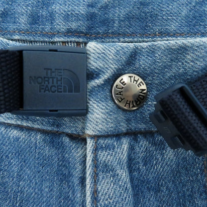 THE NORTH FACE PURPLE LABEL | ザノースフェイスパープルレーベル Denim Wide Tapered Pants デニムパンツ NT5311N ブルー サイズ：30【瀬戸大橋店】