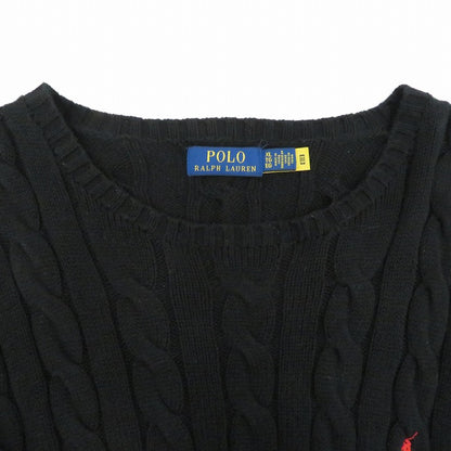 POLO RALPH LAUREN | ポロ・ラルフローレン ニット ブラック サイズ：XL【瀬戸大橋店】