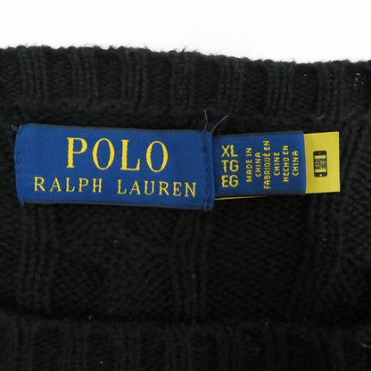 POLO RALPH LAUREN | ポロ・ラルフローレン ニット ブラック サイズ：XL【瀬戸大橋店】
