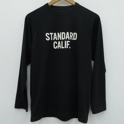 STANDARD CALIFORNIA | スタンダードカリフォルニア SD Tech Dry Logo Long Sleeve T 長袖Ｔシャツ ブラック サイズ：M【瀬戸大橋店】
