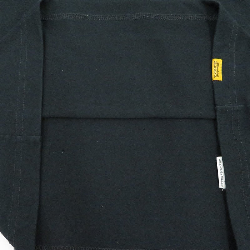 STANDARD CALIFORNIA | スタンダードカリフォルニア SD Tech Dry Logo Long Sleeve T 長袖Ｔシャツ ブラック サイズ：M【瀬戸大橋店】