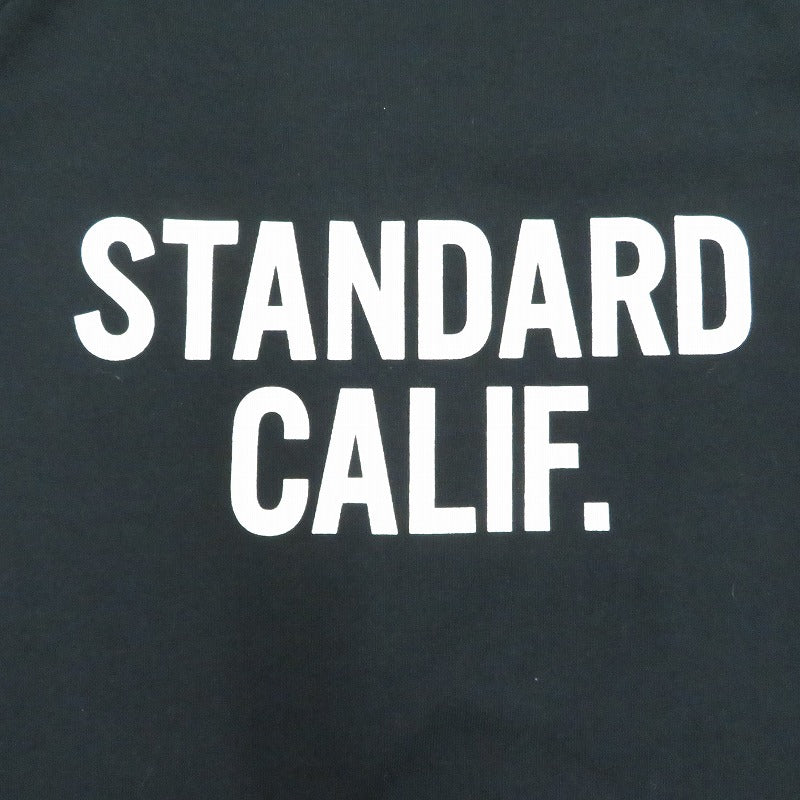 STANDARD CALIFORNIA | スタンダードカリフォルニア SD Tech Dry Logo Long Sleeve T 長袖Ｔシャツ ブラック サイズ：M【瀬戸大橋店】