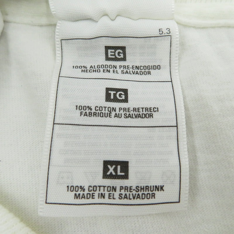FRUIT OF THE LOOM | フルーツオブザルーム 半袖Ｔシャツ ホワイト サイズ：XL【瀬戸大橋店】