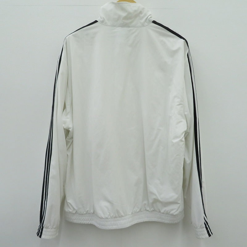 adidas Originals | アディダスオリジナルス ｱﾃﾞｨｶﾗｰｳｰﾌﾞﾝﾌｧｲﾔｰﾊﾞｰﾄﾞﾄﾗｯｸﾄｯﾌﾟ ナイロンジャケット JY1328 サイズ:3XL ホワイト【瀬戸大橋店】