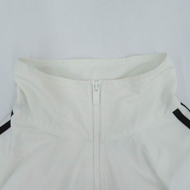 adidas Originals | アディダスオリジナルス ｱﾃﾞｨｶﾗｰｳｰﾌﾞﾝﾌｧｲﾔｰﾊﾞｰﾄﾞﾄﾗｯｸﾄｯﾌﾟ ナイロンジャケット JY1328 サイズ:3XL ホワイト【瀬戸大橋店】