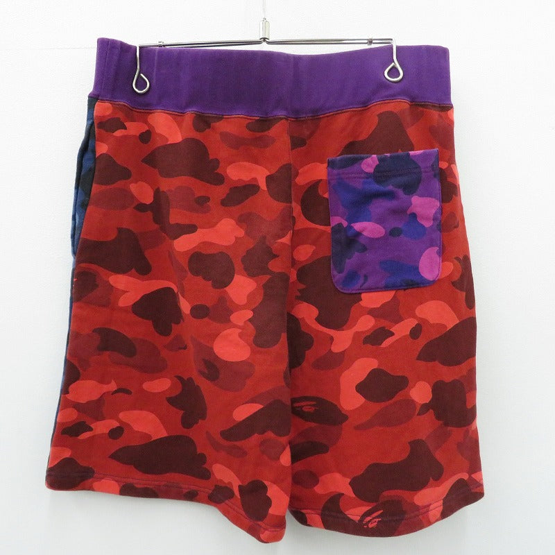 A BATHING APE | アベイシングエイプ ショートパンツ 001SPI201003M マルチカラー サイズ：L