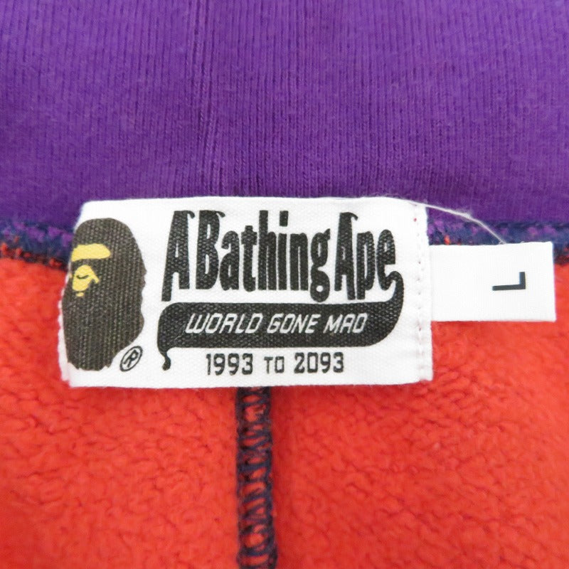 A BATHING APE | アベイシングエイプ ショートパンツ 001SPI201003M マルチカラー サイズ：L