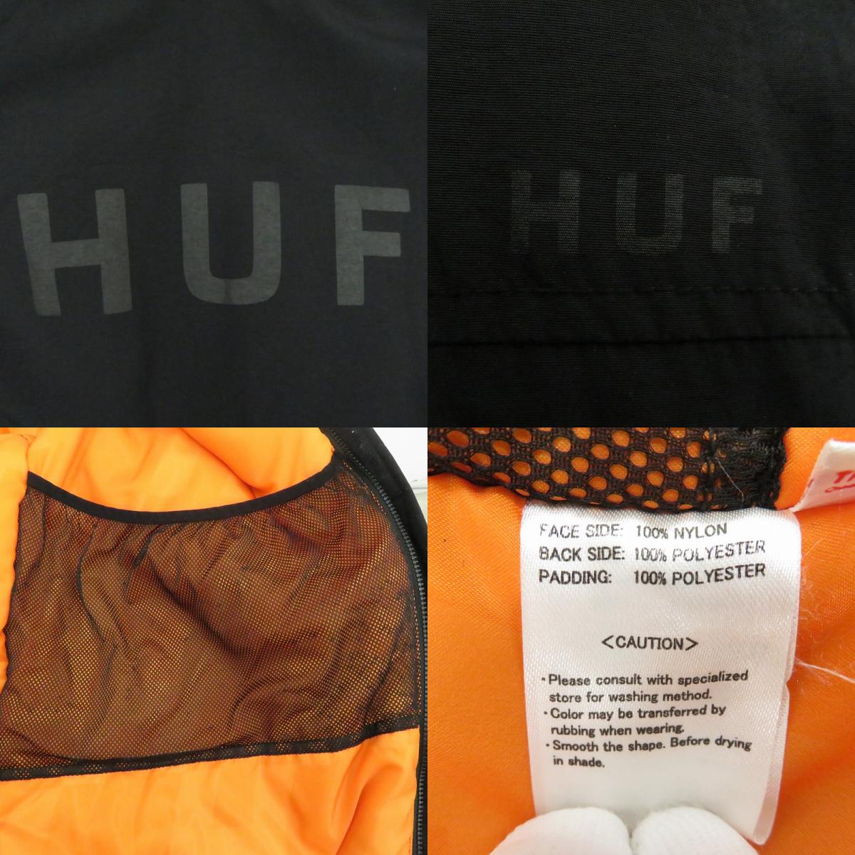 HUF | ハフ 中綿ジャケット ブラック サイズ：L【瀬戸大橋店】