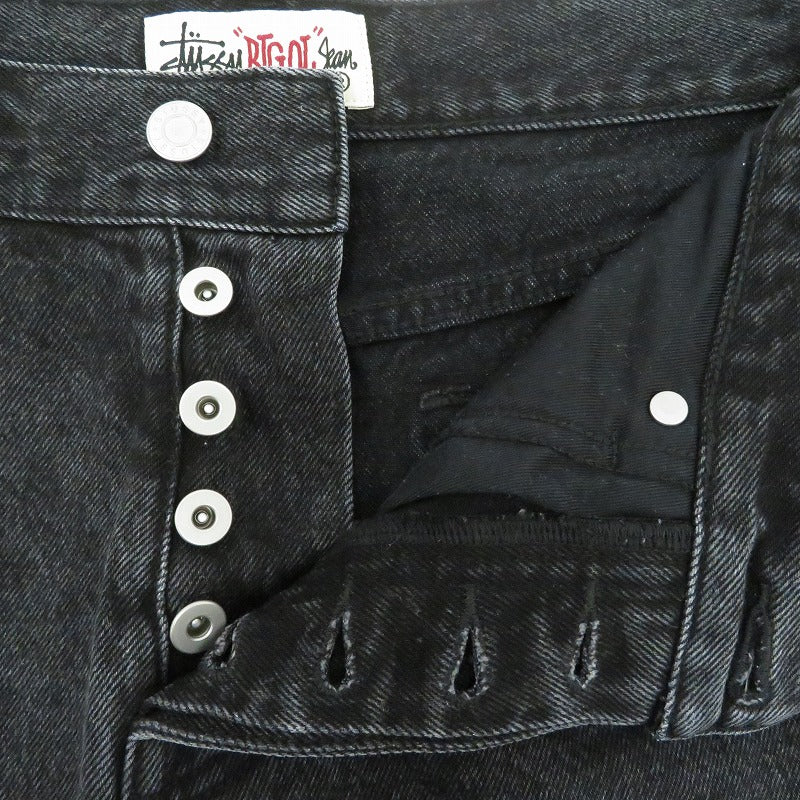 STUSSY | ステューシー Big Ol' Jean Denim デニムパンツ 116761 ブラック サイズ：28