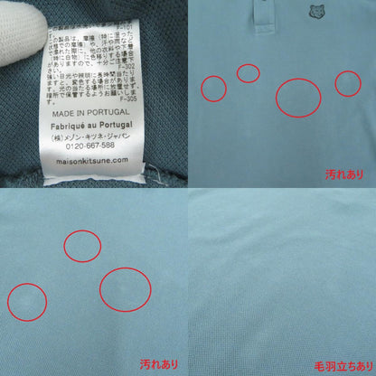 MAISON KITSUNE | メゾンキツネ ポロシャツ MM00210KJ7010 グリーン サイズ：M