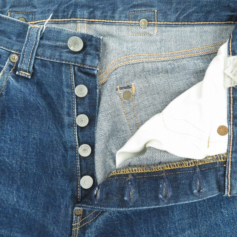 【中古】Levi's VintageClothing | リーバイスヴィンテージクロージング 501XX/ﾋﾞｯｸﾞE/日本製 デニムパンツ 37501-0117 ブルー サイズ：32【瀬戸大橋店】
