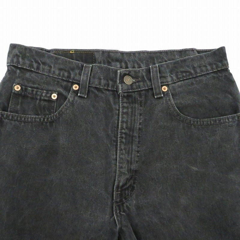 【中古】Levi's | リーバイス 550先染め デニムパンツ 00550-0260 ブラック サイズ：32【瀬戸大橋店】