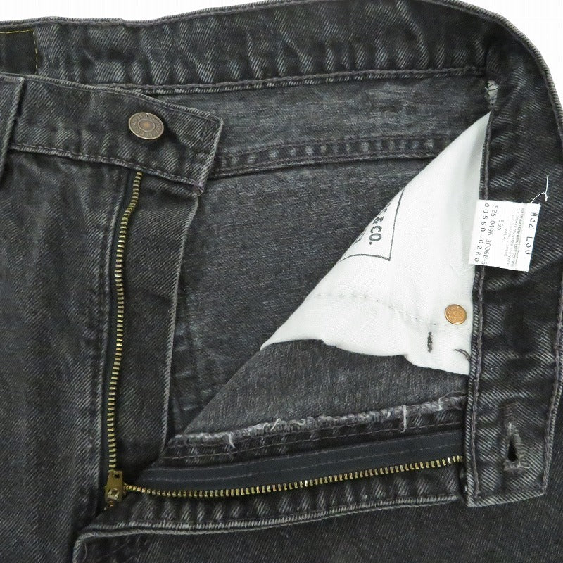 【中古】Levi's | リーバイス 550先染め デニムパンツ 00550-0260 ブラック サイズ：32【瀬戸大橋店】