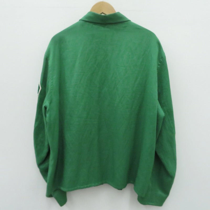 【中古】Jieda | ジエダ PATCH ZIP JACKET ナイロンジャケット グリーン サイズ：2【瀬戸大橋店】