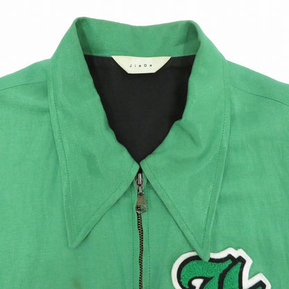 【中古】Jieda | ジエダ PATCH ZIP JACKET ナイロンジャケット グリーン サイズ：2【瀬戸大橋店】