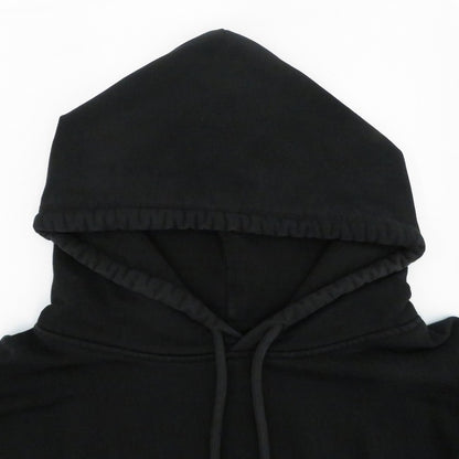 【中古】DIESEL | ディーゼル AC MILAN パーカー ブラック サイズ：L【瀬戸大橋店】