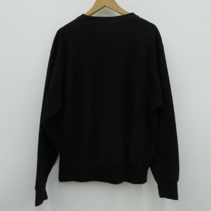 【中古】Champion | チャンピオン スウェット 青ﾀｸﾞ/ﾘﾊﾞｰｽｳｨｰﾌﾞ　ｻｲｽﾞ:2XL ブラック【瀬戸大橋店】