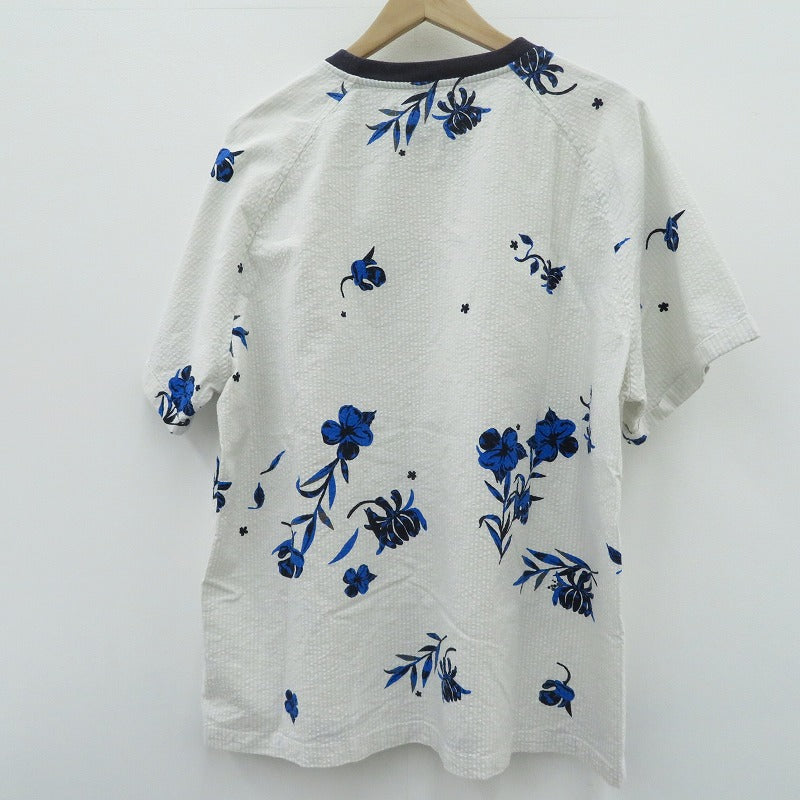 KITH | キース ｼｱｻｯｶｰ ﾌﾛｰﾗﾙ 半袖Ｔシャツ ホワイト サイズ：M【瀬戸大橋店】