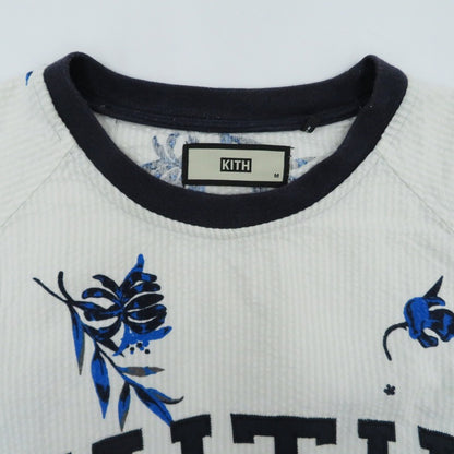 KITH | キース ｼｱｻｯｶｰ ﾌﾛｰﾗﾙ 半袖Ｔシャツ ホワイト サイズ：M【瀬戸大橋店】