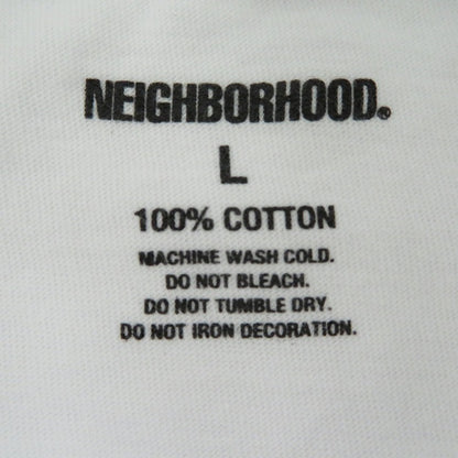 NEIGHBORHOOD | ネイバーフッド OSAMU NAGAHAMA . TEE SS-2 半袖Ｔシャツ 261PCNON-ST02 ホワイト サイズ：L【瀬戸大橋店】