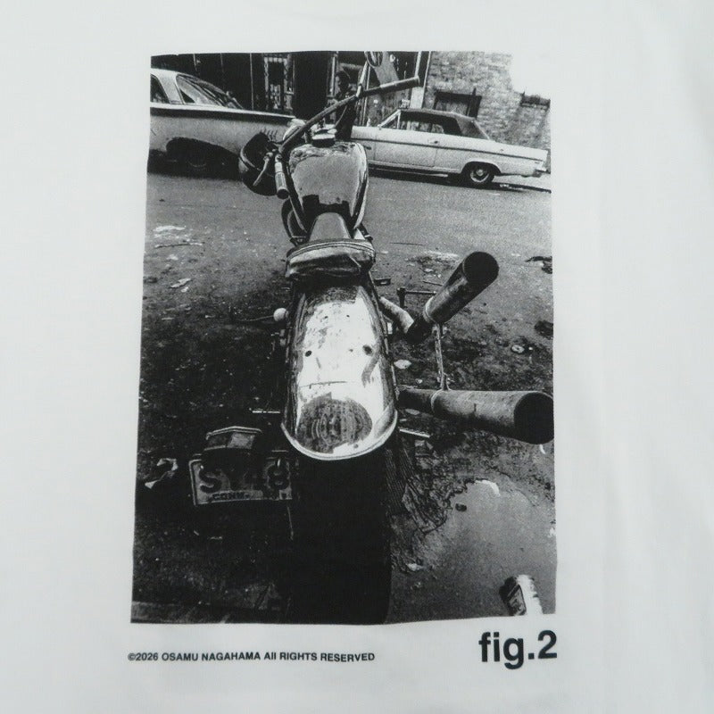 NEIGHBORHOOD | ネイバーフッド OSAMU NAGAHAMA . TEE SS-2 半袖Ｔシャツ 261PCNON-ST02 ホワイト サイズ：L【瀬戸大橋店】